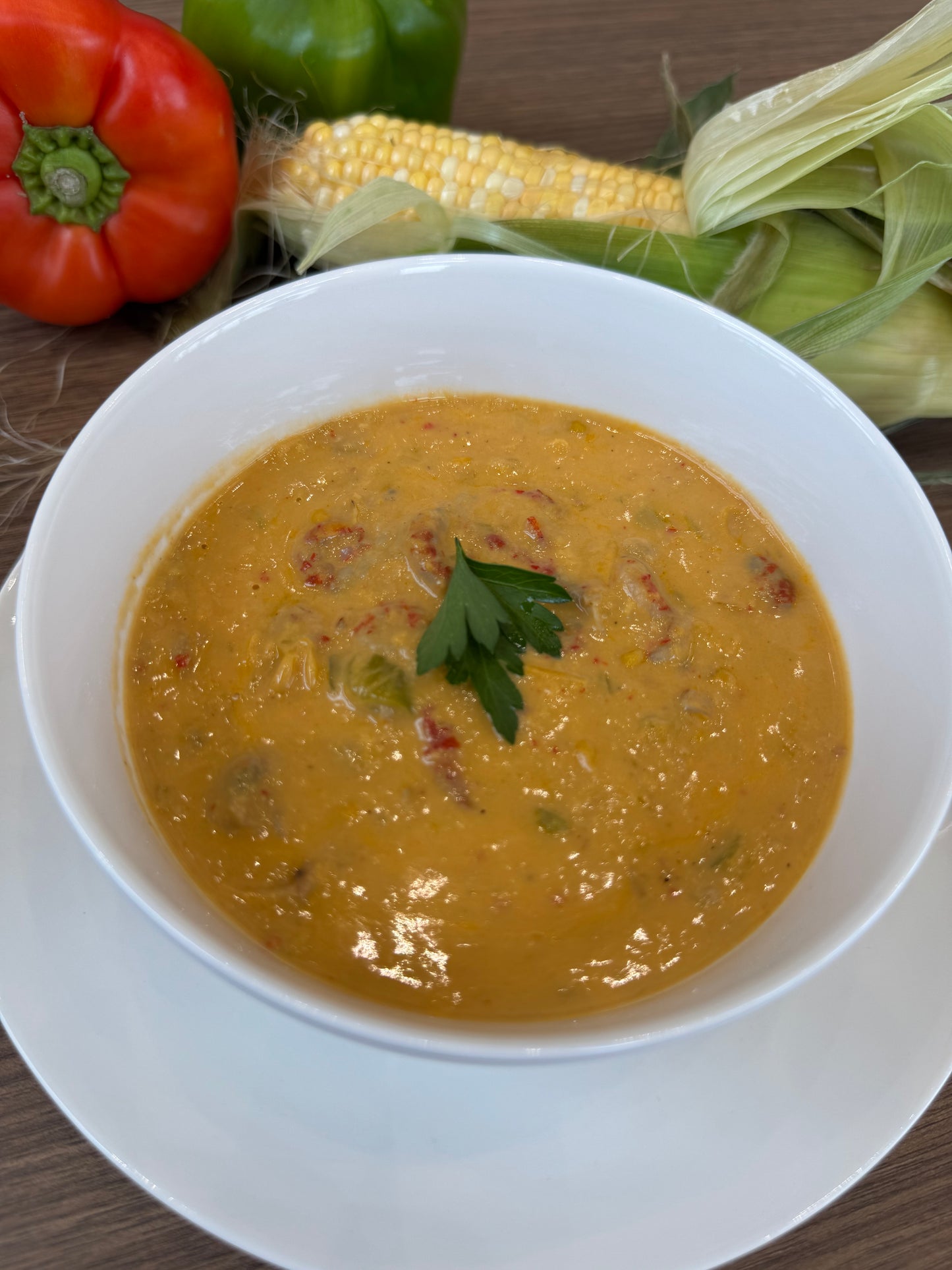 Crawfish and Corn Soup