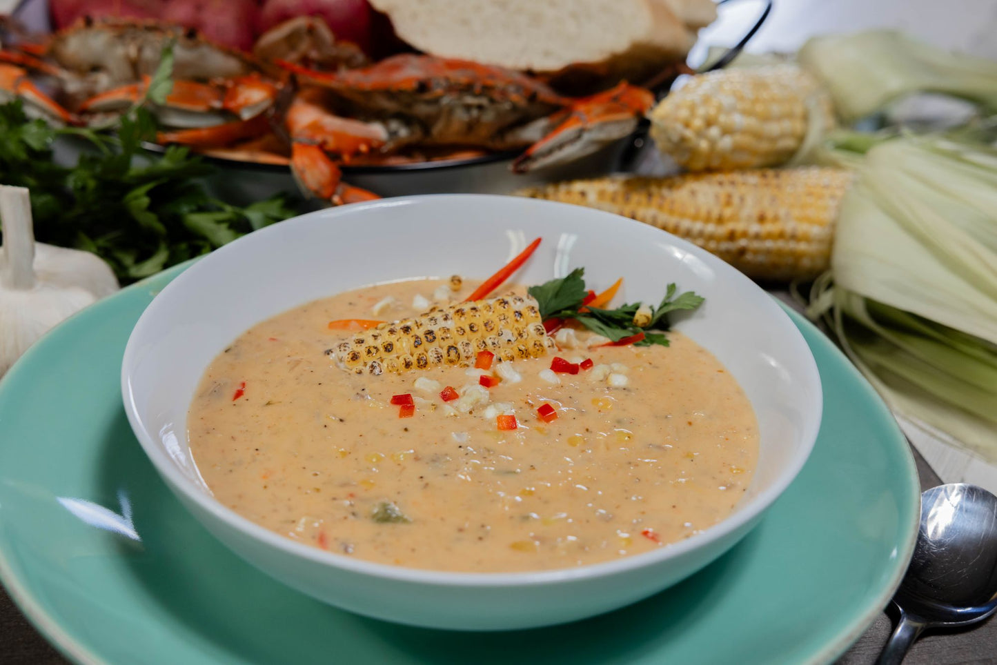 Corn & Crab Bisque
