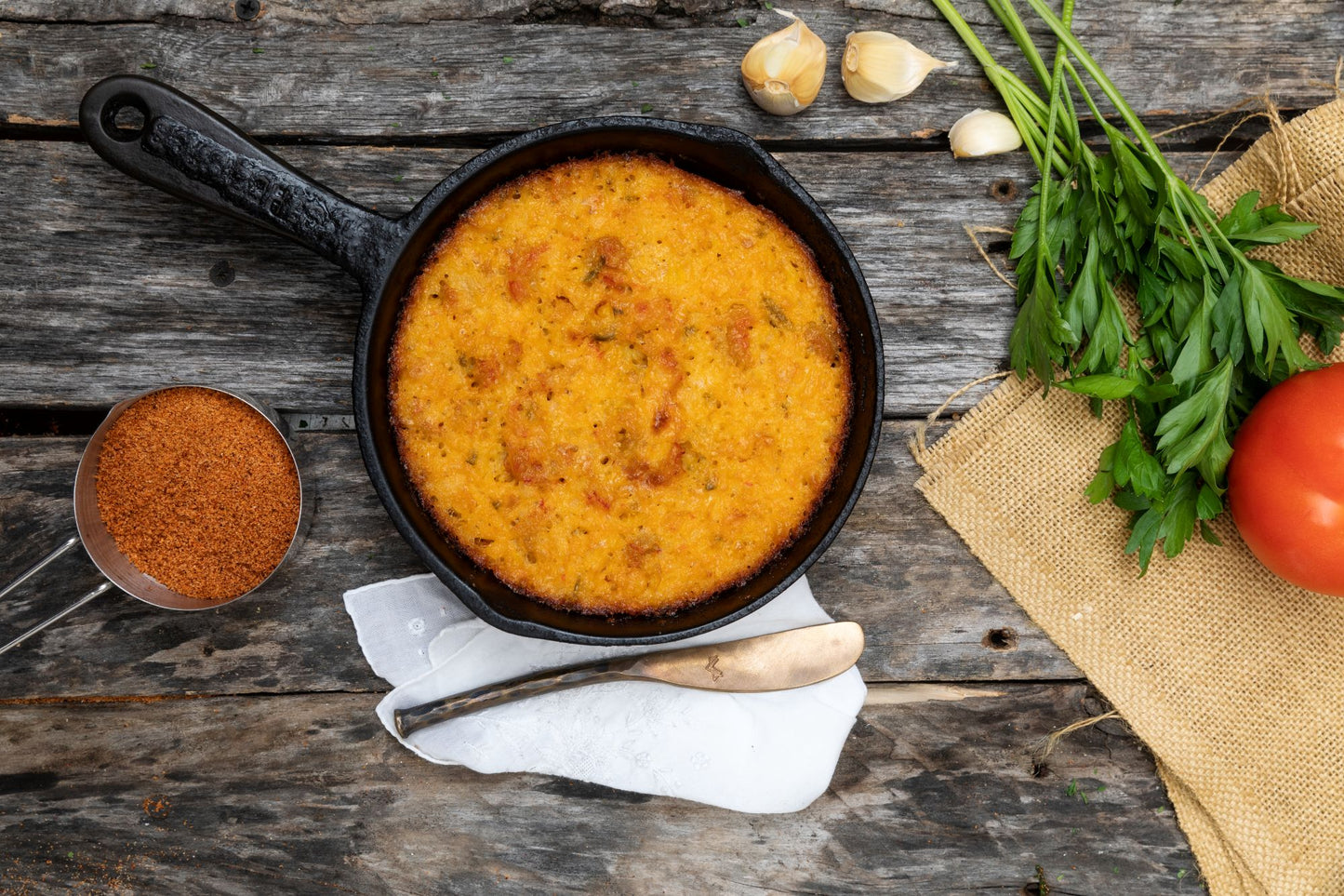 Crawfish Cornbread