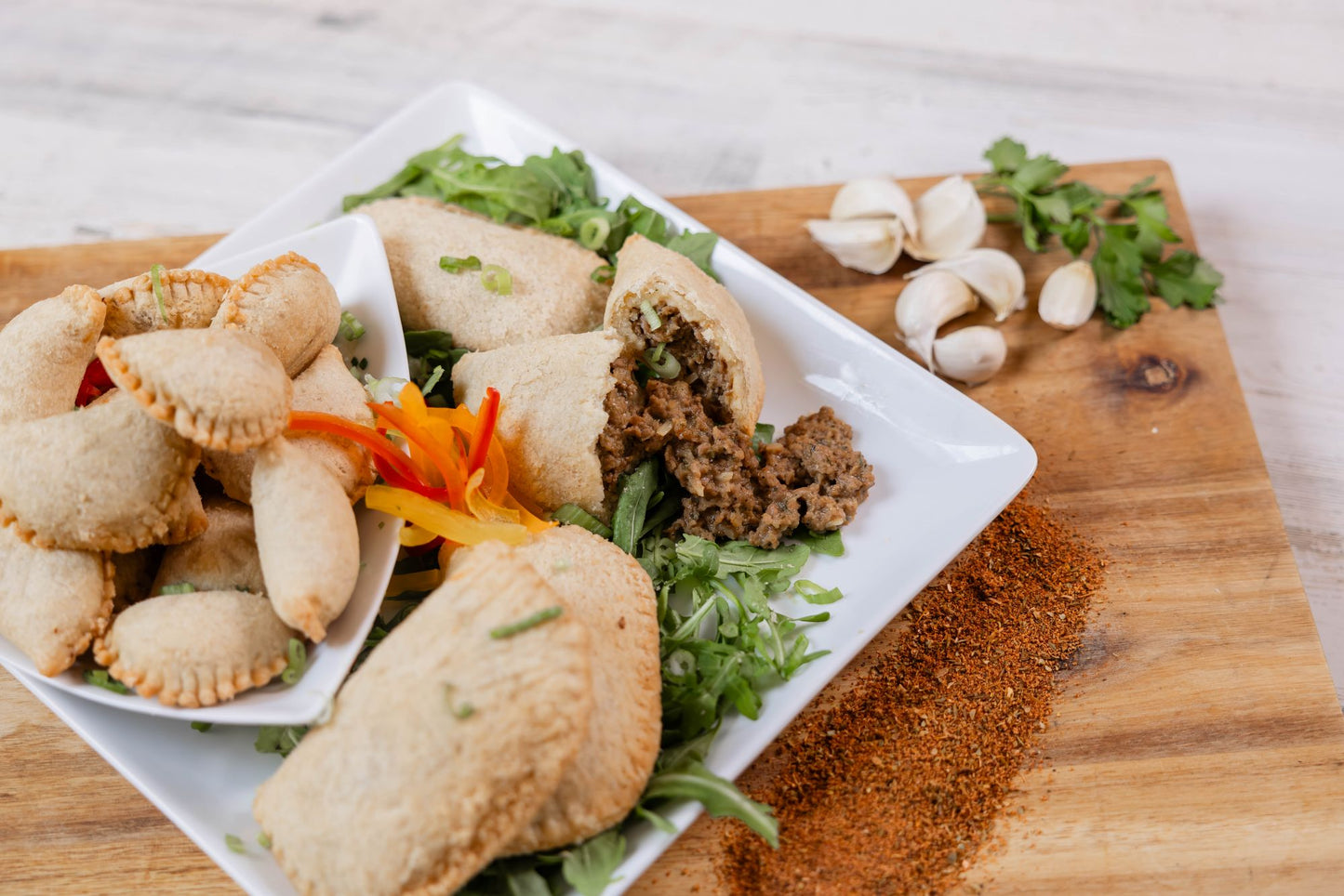Spicy Mini Meat Pie Empanadas