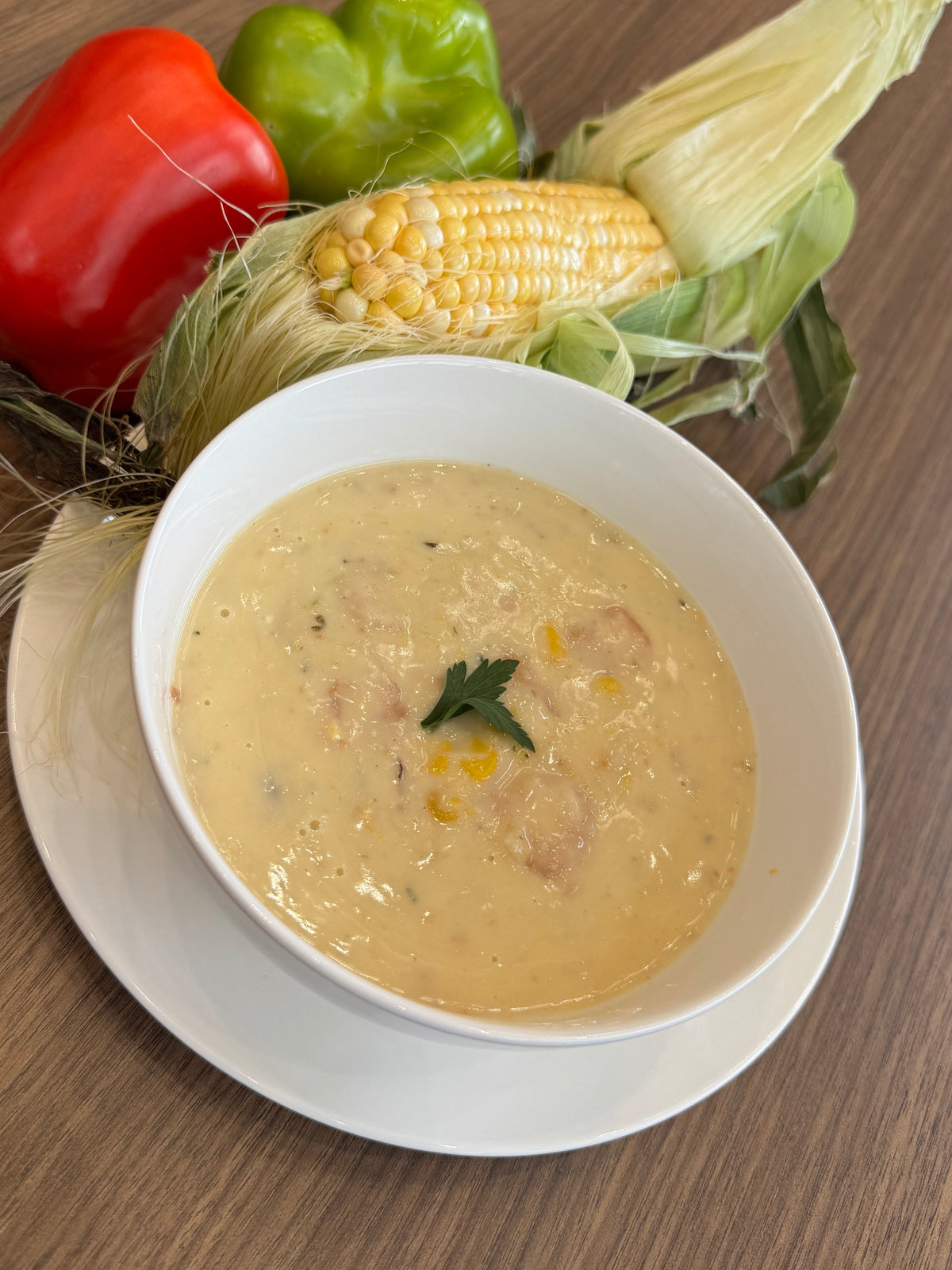 Southern Shrimp, Crab & Corn Bisque